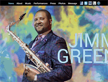 Tablet Screenshot of jimmygreene.com